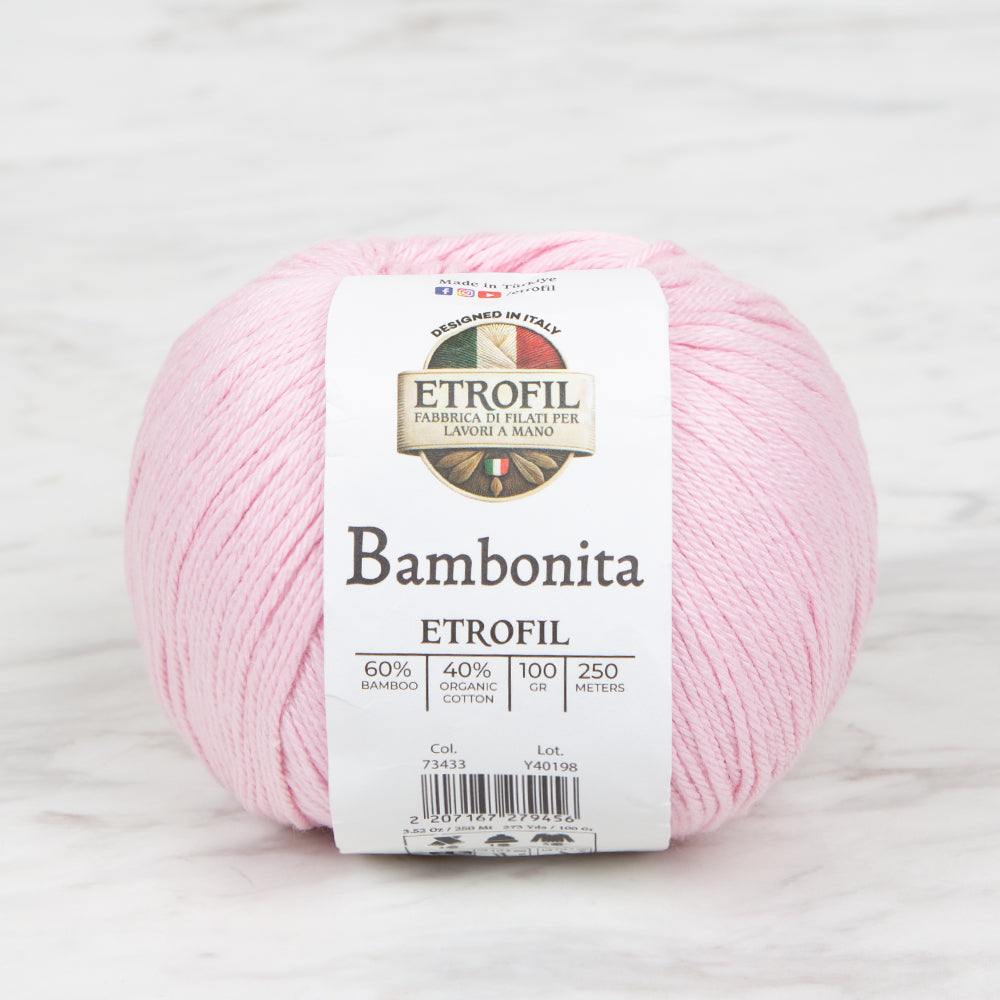 Etrofil Bambonita Pudra El Örgü İpi - 73433