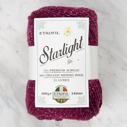 Etrofil Starlight Bordo El Örgü İpi - 70609