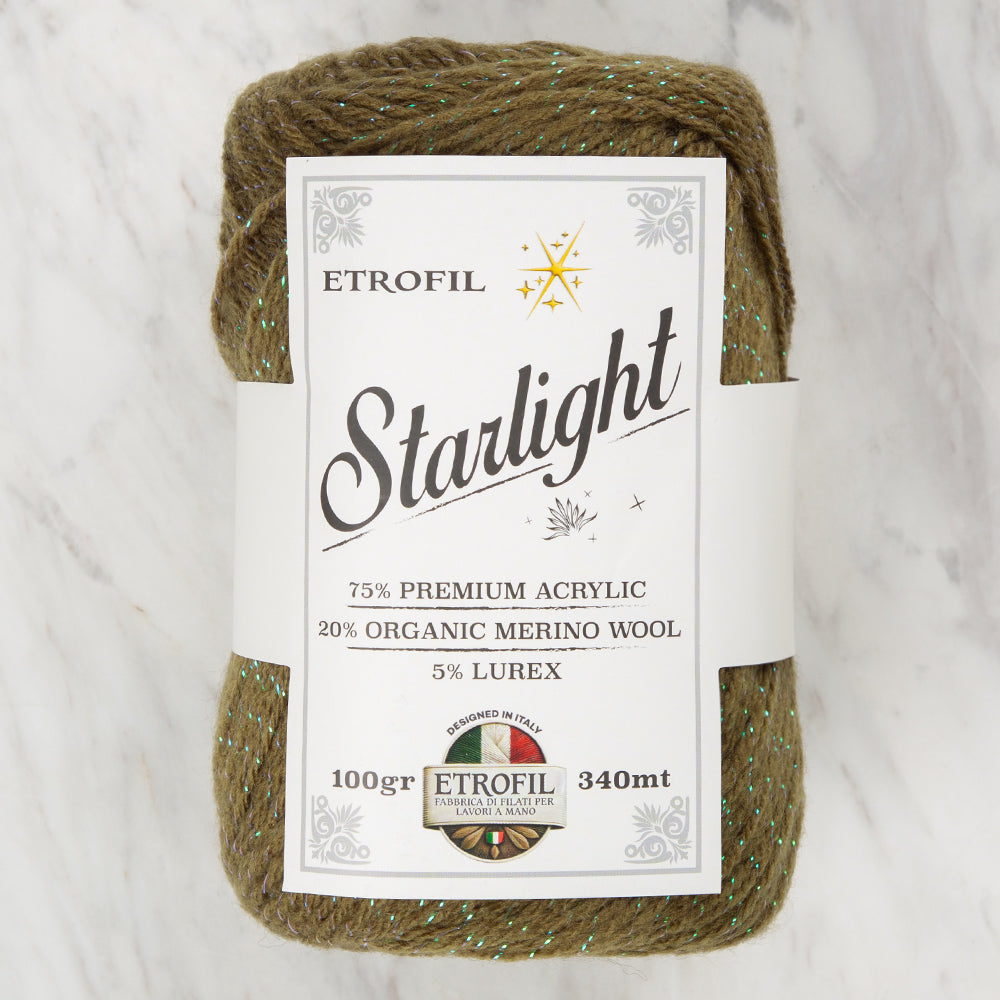 Etrofil Starlight Yeşil El Örgü İpi - 74065