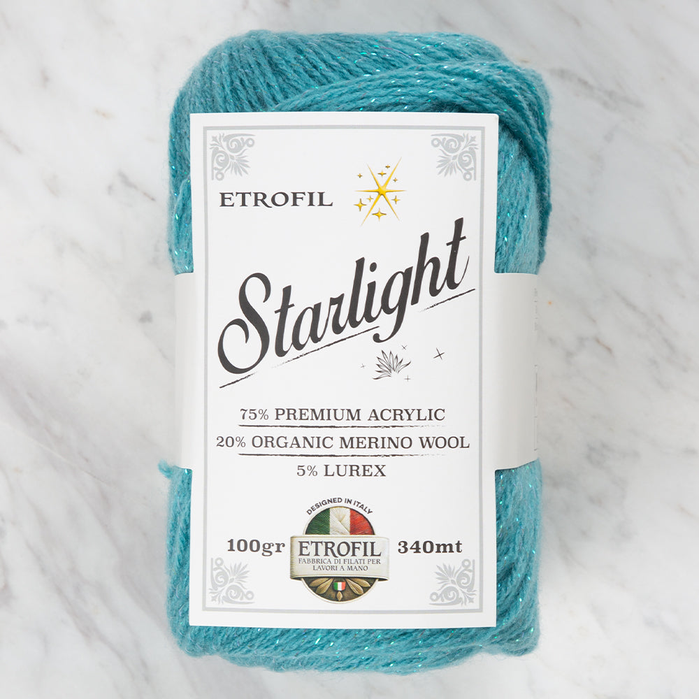 Etrofil Starlight Yeşil El Örgü İpi - 74066