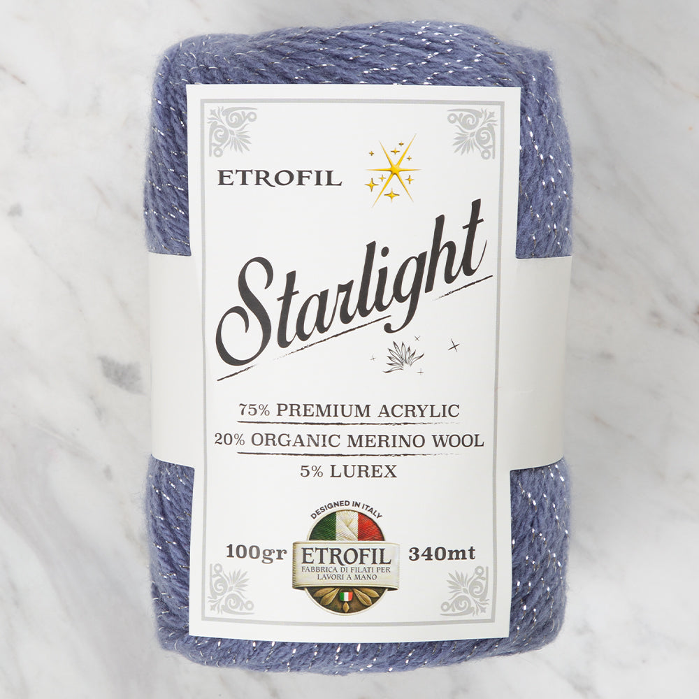 Etrofil Starlight Mor El Örgü İpi - 74311