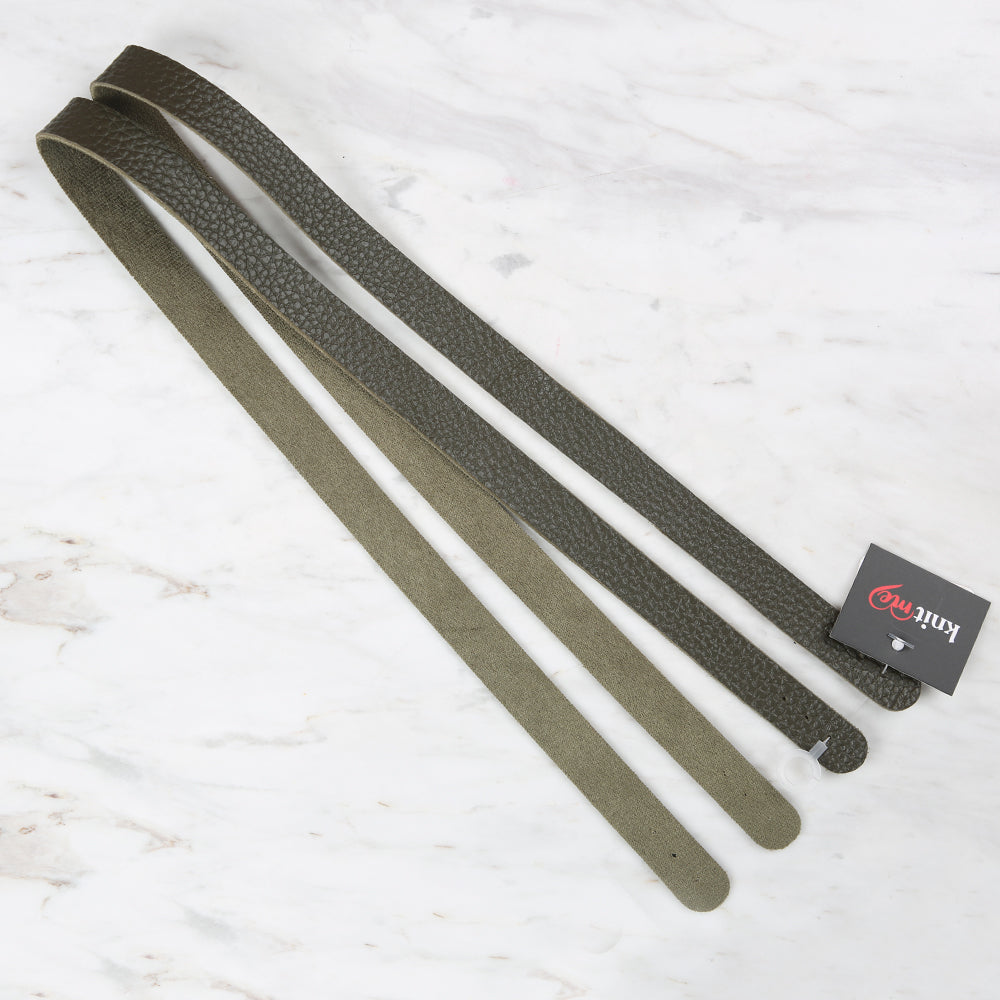 Knitme Spor Dikiş Çanta Askısı 70x1.7 cm (Çift) Haki BA-0074