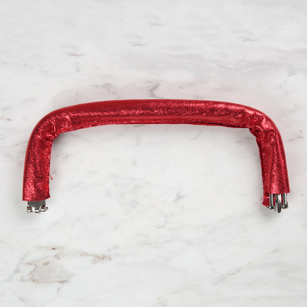 Knitme Gizli Burs 22 cm Kırmızı BA-0024