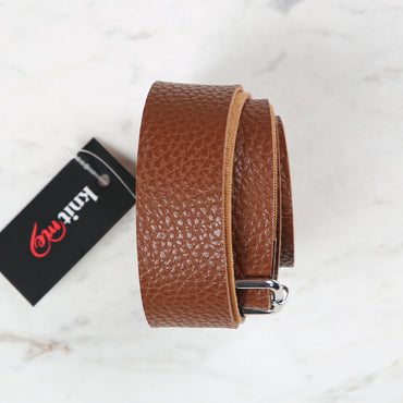 Knitme Sürgü Tokalı Çanta Askısı 130x3 cm Taba BA-0004