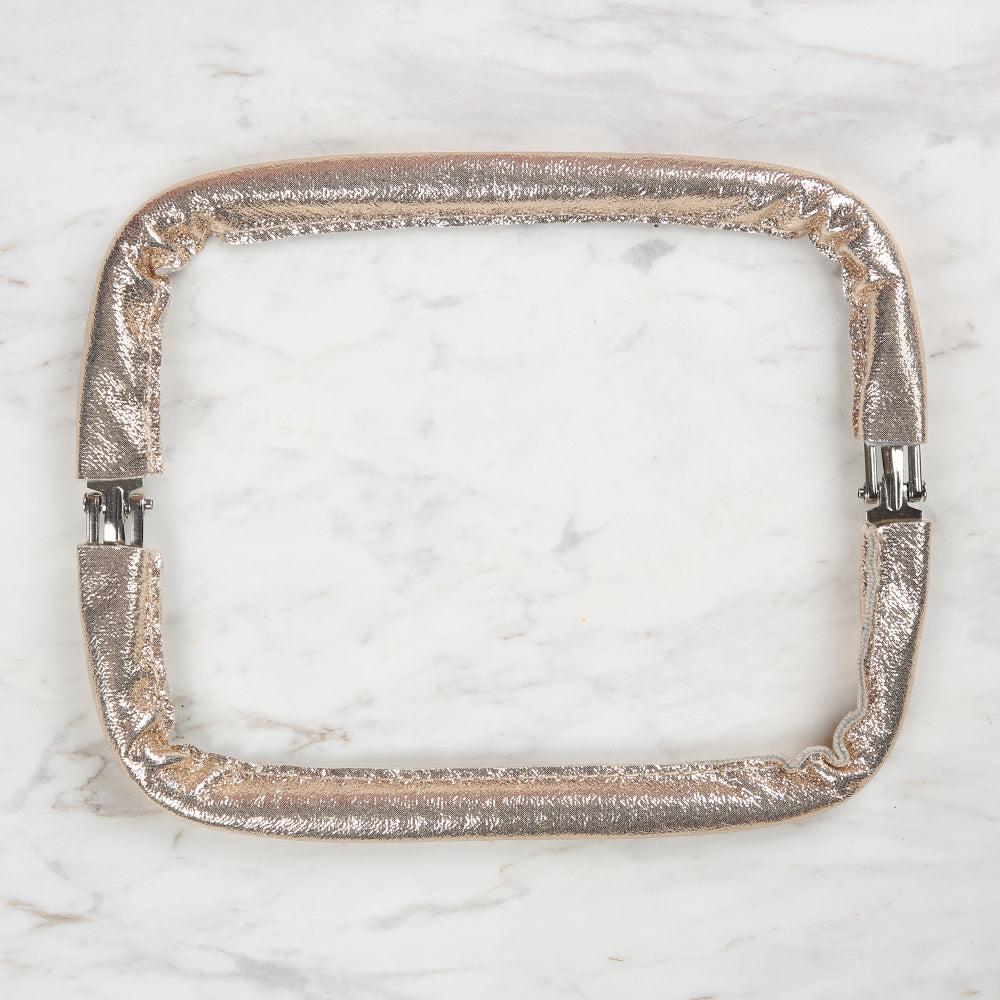 Knitme Gizli Burs 22 cm Altın BA-0024