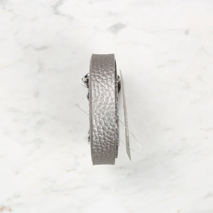 Knitme Sürgü Tokalı Çanta Askısı 135x1,5 cm Gümüş BA-0001