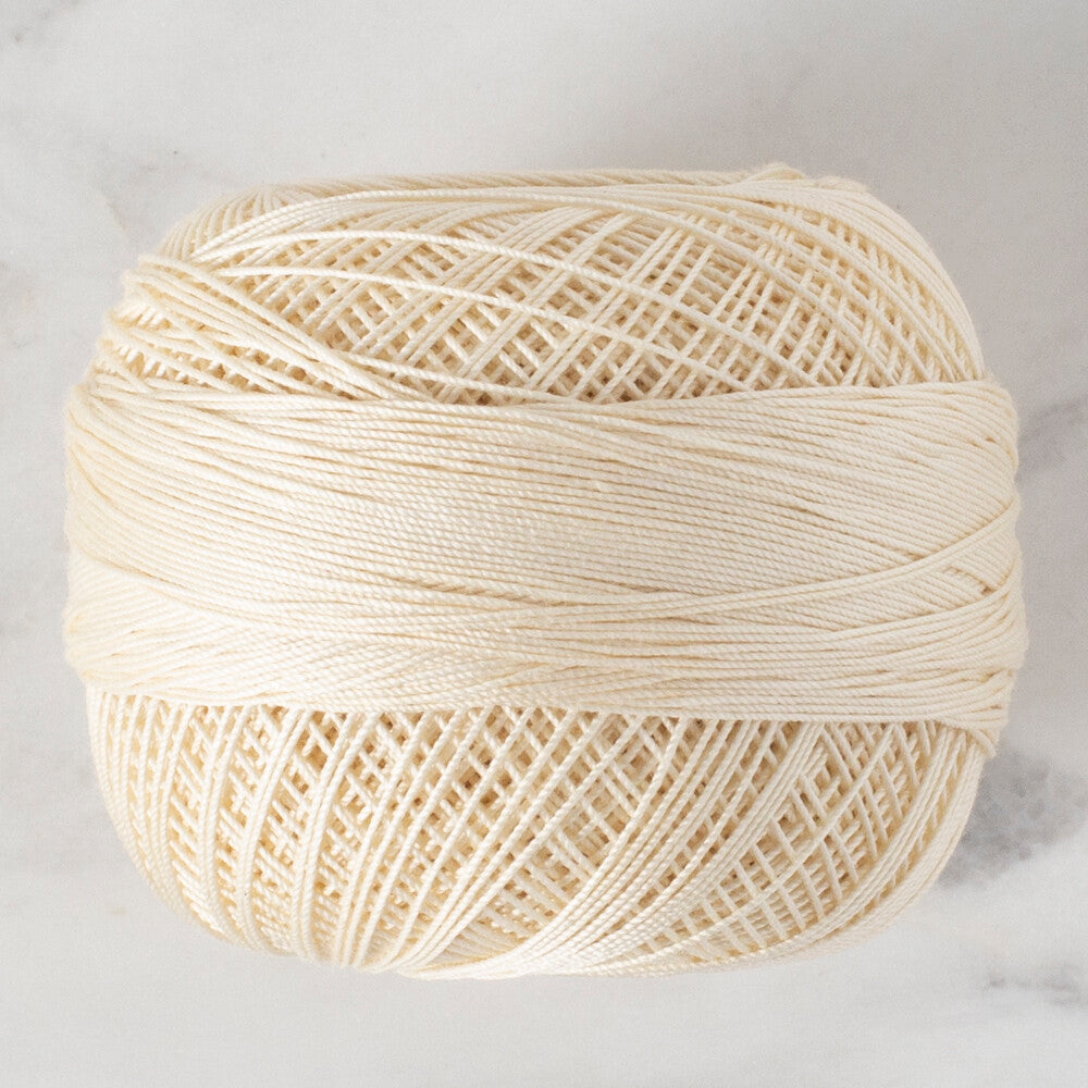 Altınbaşak No: 50 Ekru Klasik Renkli Dantel İpliği - 0375 - 26