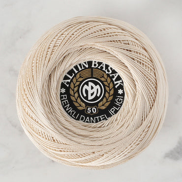 Altınbaşak No: 50 Kum Bej Klasik Renkli Dantel İpliği - 301 - 26