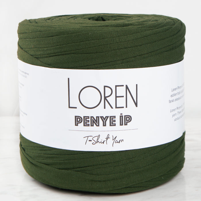 Loren Penye Kumaş El Örgü İpi Yeşil - 84