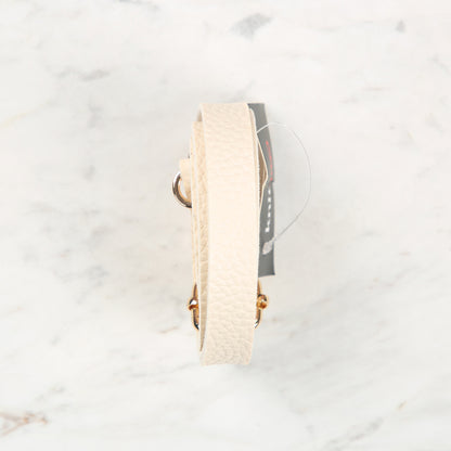 Knitme Sürgü Tokalı Çanta Askısı 135x1,5 cm Krem BA-0001