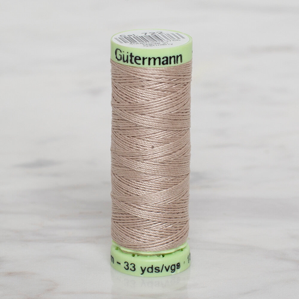 Gütermann AÇIK BEJ 30 METRE DİKİŞ İPLİĞİ - 722