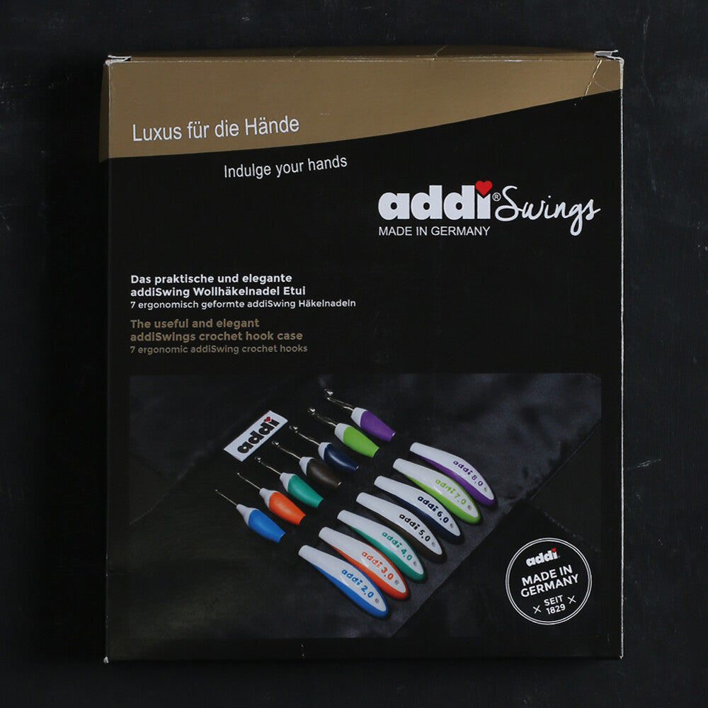 Addi Swings Ergonomik Yün Tığ Seti 640-2