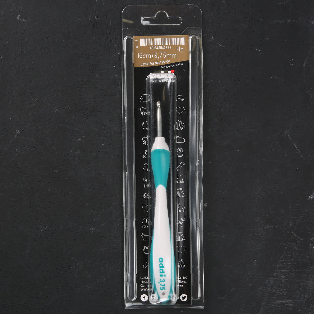 Addi Swing 3,75mm 16cm Mavi Ergonomik Tığ - 140-7