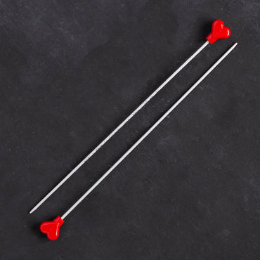 Addi Kalpli 2mm 20cm Klasik Alüminyum Örgü Şişi - 2007