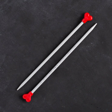 Addi Kalpli 5,5mm 20cm Klasik Alüminyum Örgü Şişi - 200-7