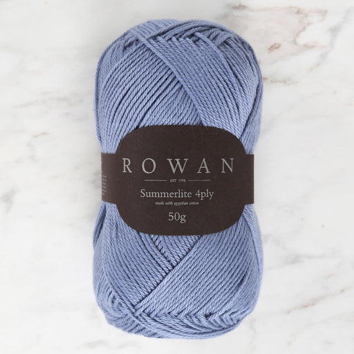 Rowan Summerlite 50gr 4Ply Mavi El Örgü İpi - 00424