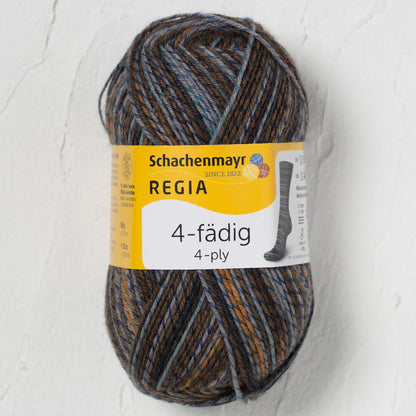 SMC Regia 4-ply 50gr Kahverengi Ebruli Çorap İpliği - 9801281-03733