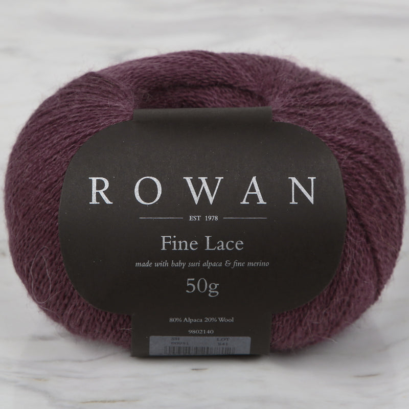 Rowan Fine Lace 50gr Mor El Örgü İpi - 00951