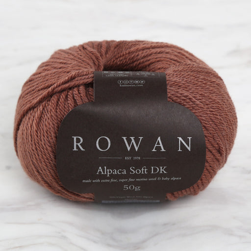 Rowan Alpaca Soft DK 50gr Kahverengi El Örgü İpi - 00203