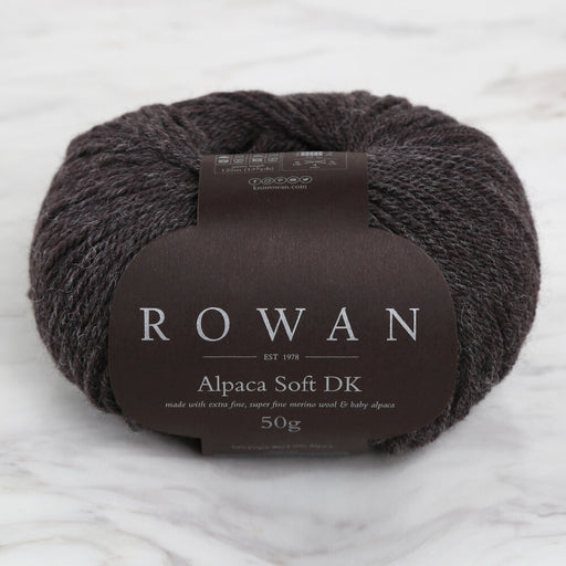 Rowan Alpaca Soft DK 50gr Koyu Kahverengi El Örgü İpi - 00204