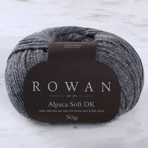 Rowan Alpaca Soft DK 50gr Gri El Örgü İpi - 00211
