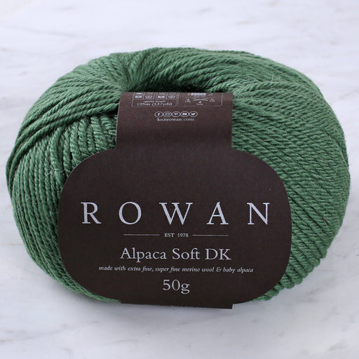Rowan Alpaca Soft DK 50gr Yeşil El Örgü İpi - 00215