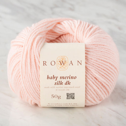 Rowan Baby Merino Silk DK 50gr Açık Pembe El Örgü İpi - SH704