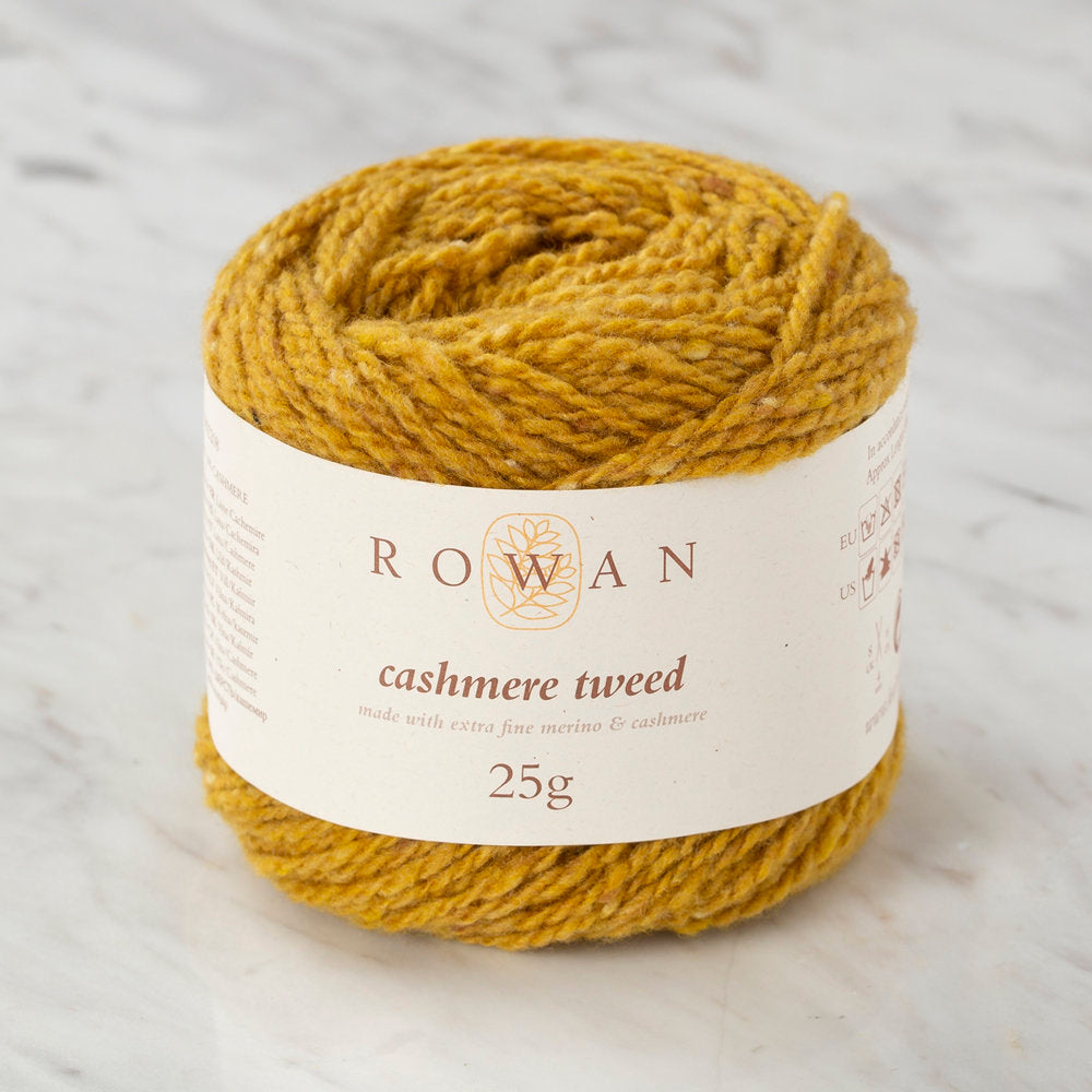 Rowan Cashmere Tweed 25gr Hardal El Örgü İpi - 00010