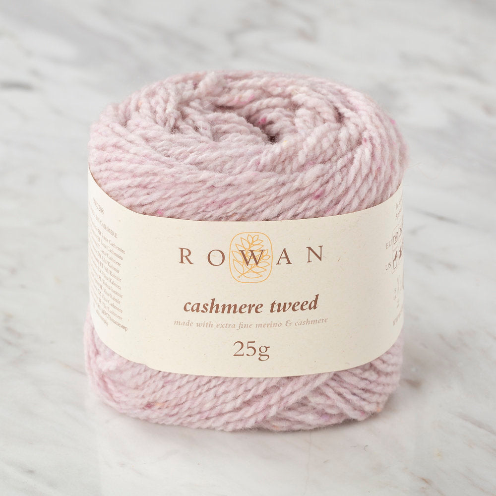 Rowan Cashmere Tweed 25gr Açık Lila El Örgü İpi - 00011