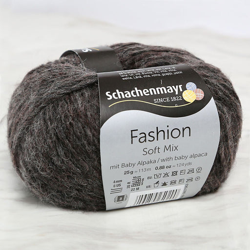 SMC Fashion Soft Mix Kahverengi Melange 25 gr El Örgü İpi - 00012