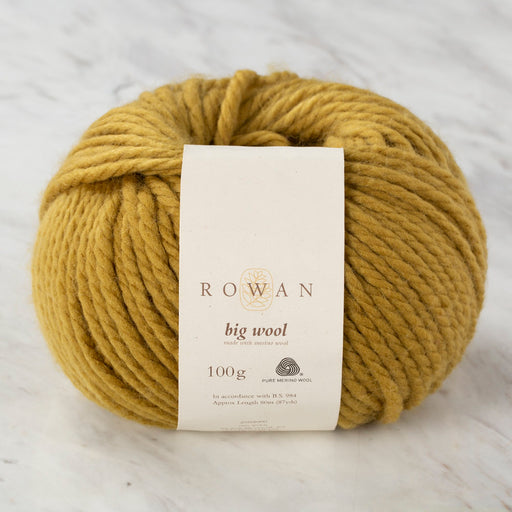 Rowan Big Wool Zeytin Yeşili El Örgü İpi - 00088