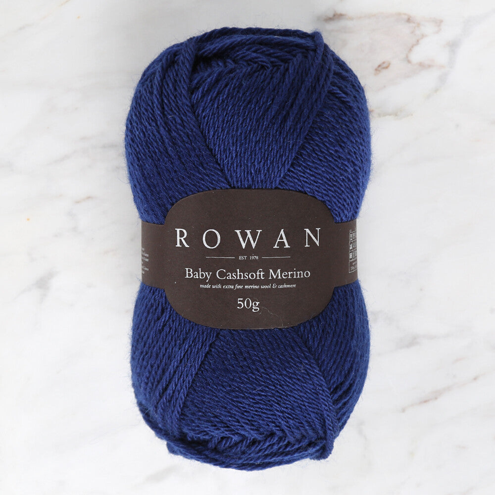 Rowan Baby Cashsoft Merino 50gr Lacivert El Örgü İpi - 00119