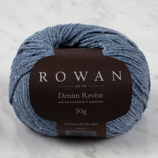 Rowan Denim Revive 50gr Kot Mavi El örgü İpi - 00212