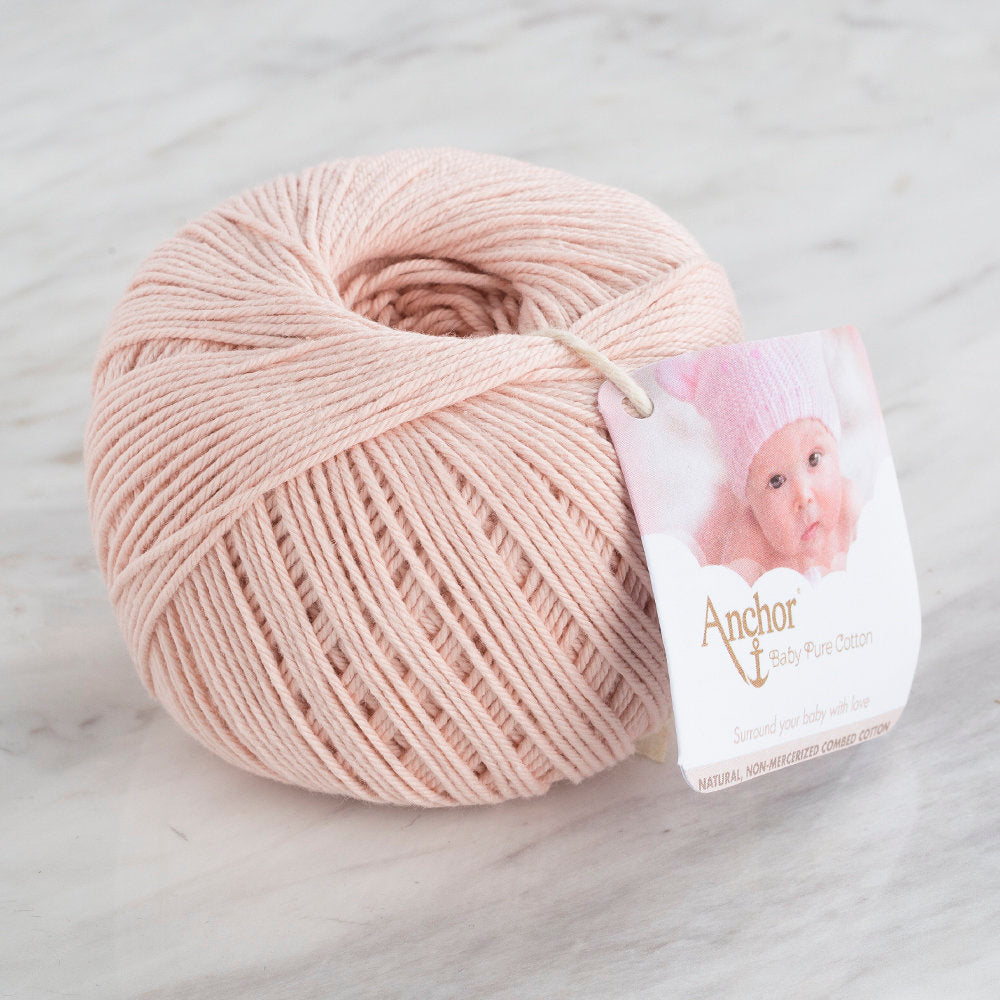 Anchor Baby Pure Cotton 4ply Açık Pembe El Örgü İpi - 4804000 - 00432