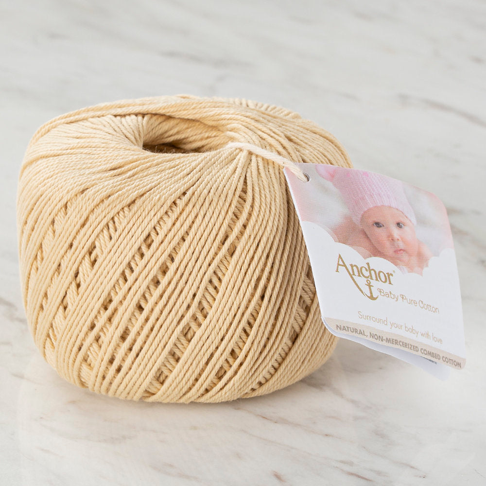 Anchor Baby Pure Cotton 4ply 50g Bej El Örgü İpi - 4804000 - 00404