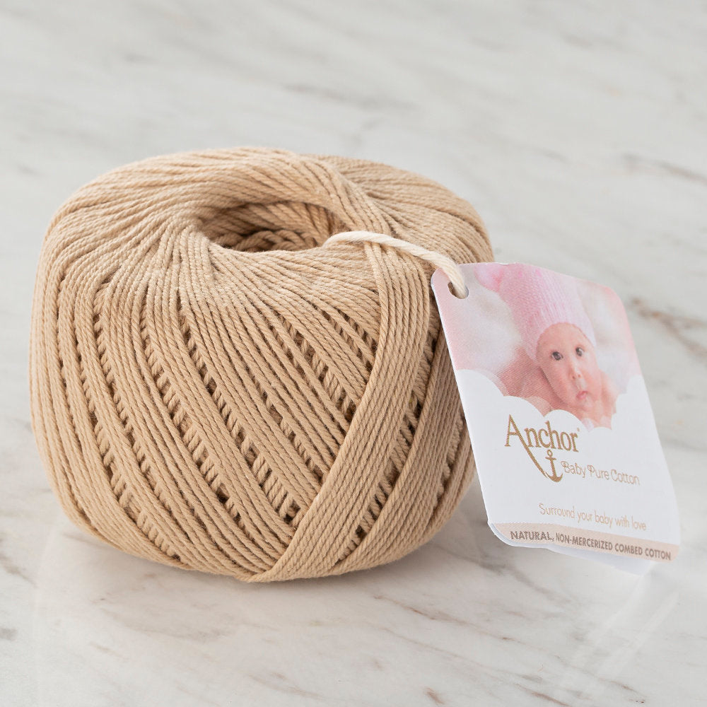 Anchor Baby Pure Cotton 4ply 50g Bej El Örgü İpi - 4804000 - 00107