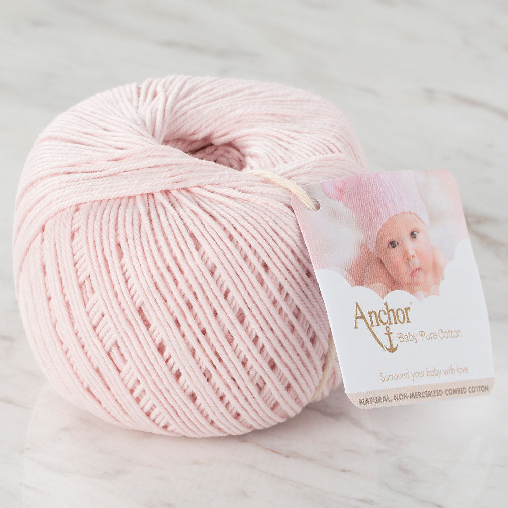 Anchor Baby Pure Cotton 4ply 50g Bebe Pembe El Örgü İpi - 4804000 - 00431