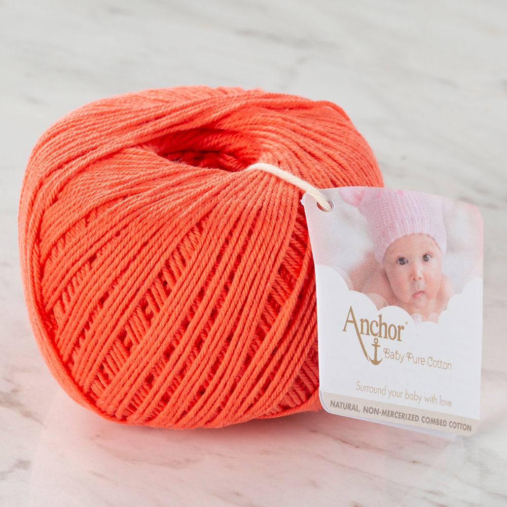 Anchor Baby Pure Cotton 4ply 50g Nar Çiçeği El Örgü İpi - 4804000 - 00180