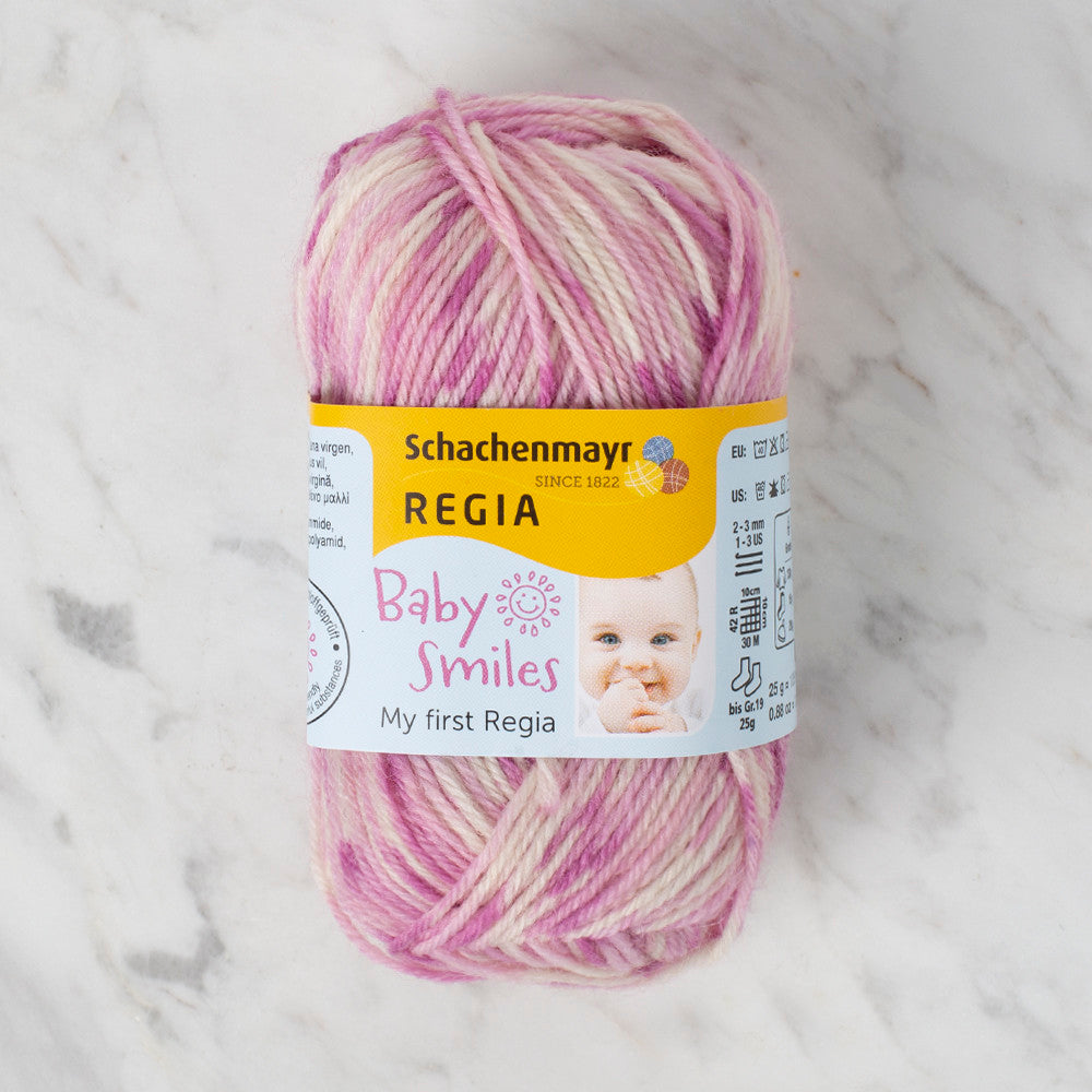 SMC Baby Smiles My First Regia Ebruli 25 gr El Örgü İpi - 9801296 - 01726