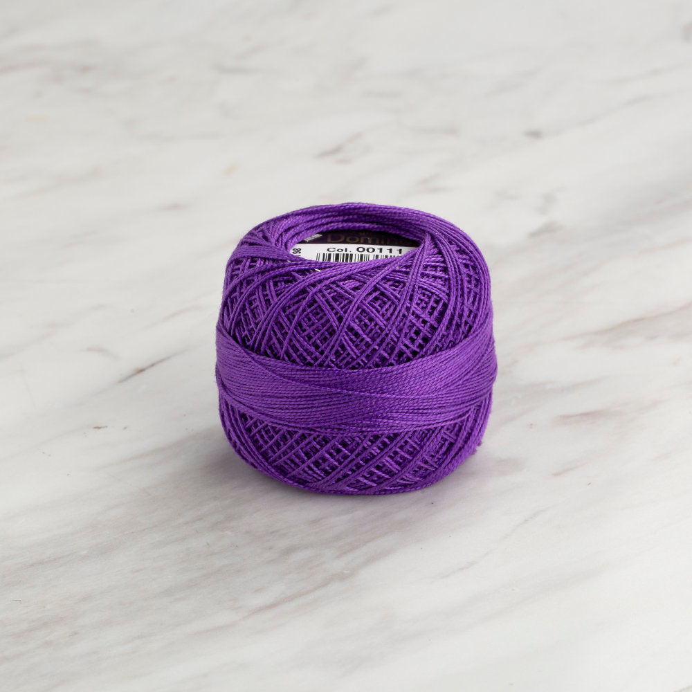 Domino Koton Perle 5gr Mor No:12 Nakış İpliği - 4590012-00111