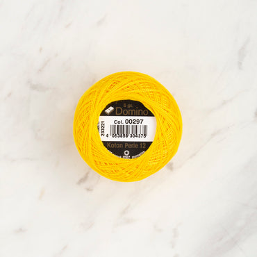 Domino Koton Perle 5gr Sarı No:12 Nakış İpliği - 4590012-00297