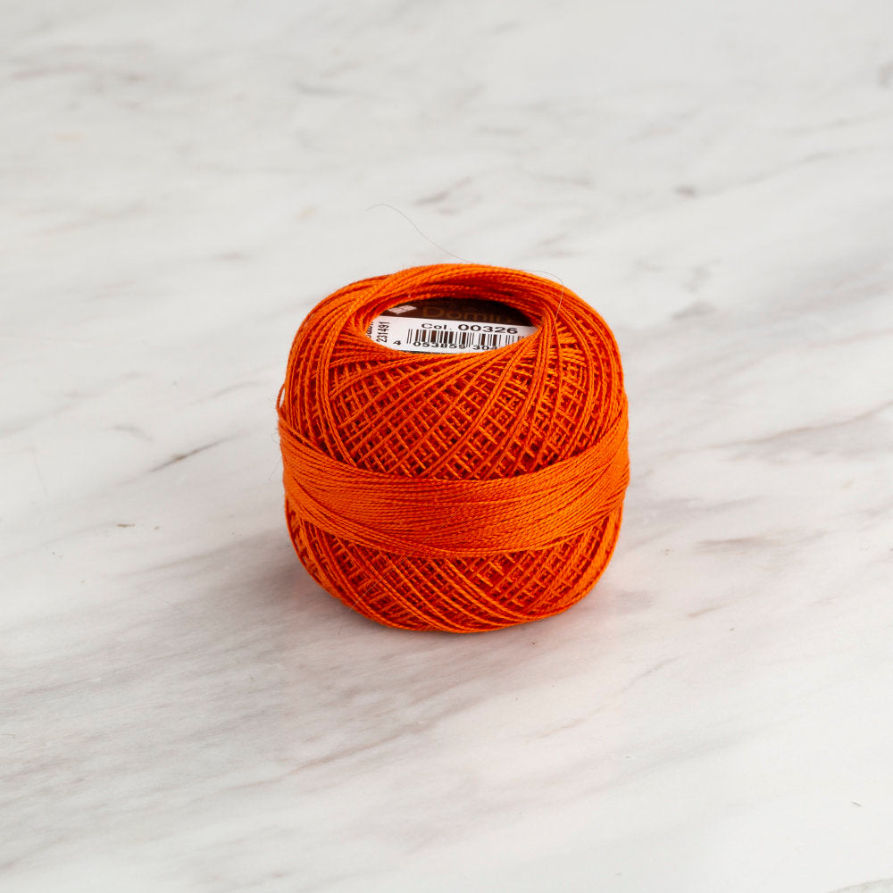 Domino Koton Perle 5gr Turuncu No:12 Nakış İpliği - 4590012-00326