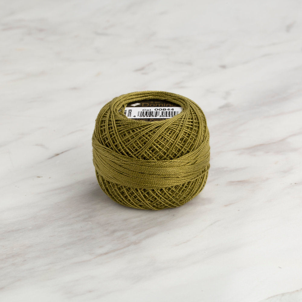 Domino Koton Perle 5gr Yeşil No:12 Nakış İpliği - 4590012-00844