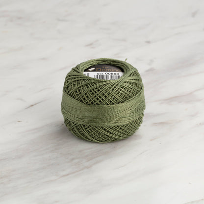 Domino Koton Perle 5gr Yeşil No:12 Nakış İpliği - 4590012-00860