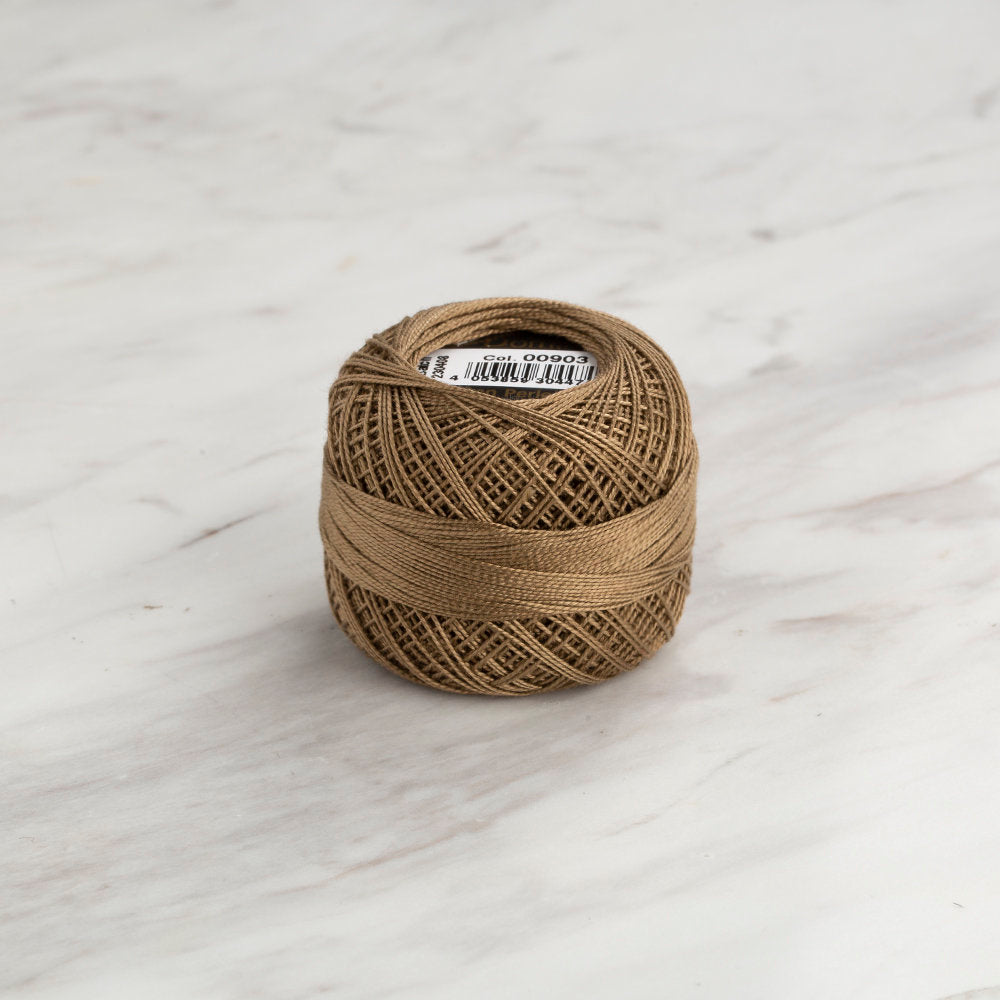 Domino Koton Perle 5gr Sütlü Kahve No:12 Nakış İpliği - 4590012-00903