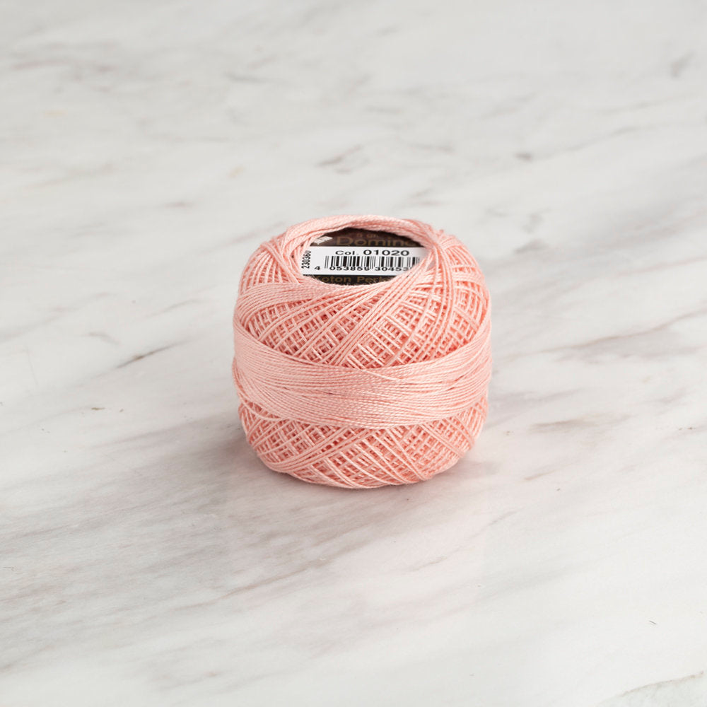 Domino Koton Perle 5gr Açık Pembe No:12 Nakış İpliği - 4590012-01020
