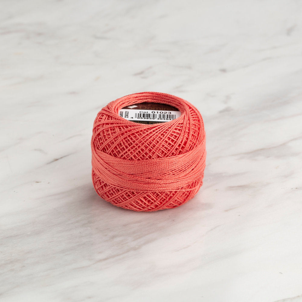 Domino Koton Perle 5gr Nar Çiçeği No:12 Nakış İpliği - 4590012-01023