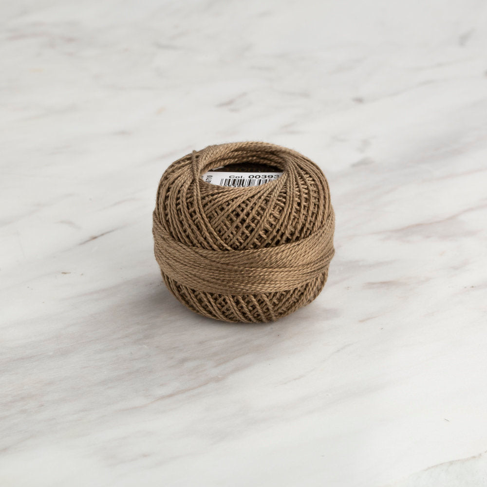 Domino Koton Perle 8gr Haki Yeşil No:8 Nakış İpliği - 4598008-00393