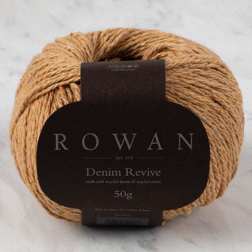 Rowan Denim Revive 50gr Açık Kahve El örgü İpi - 00218
