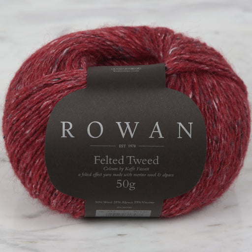 Rowan Felted Tweed 50gr Kırmızı El Örgü İpi - 222